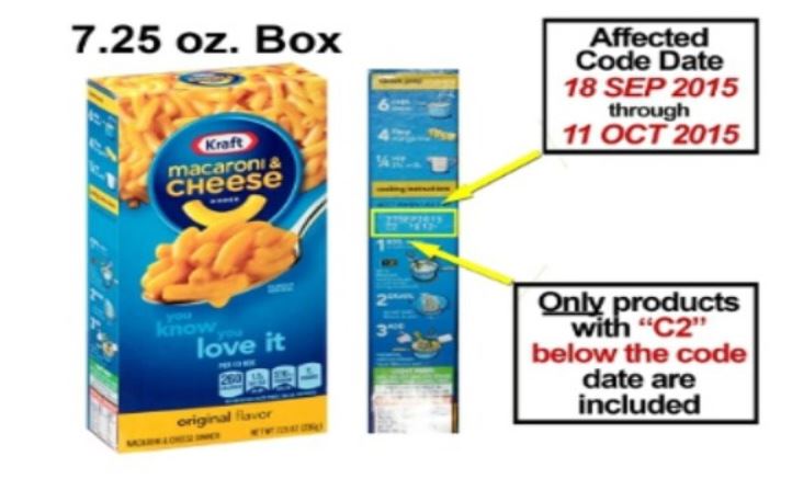 Kraft recalls 242,000 cases of Mac And Cheese (Image 1)_54880