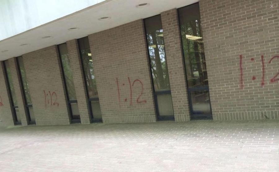 FMU frat pledges tagged graffiti across campus as 'prank,' officials say (Image 1)_56179