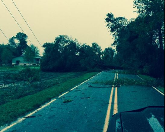 Tornado confirmed after homes, barns damaged in Darlington County (Image 1)_56557