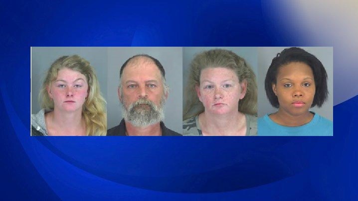 Four arrested for child neglect in SC (Image 1)_57410