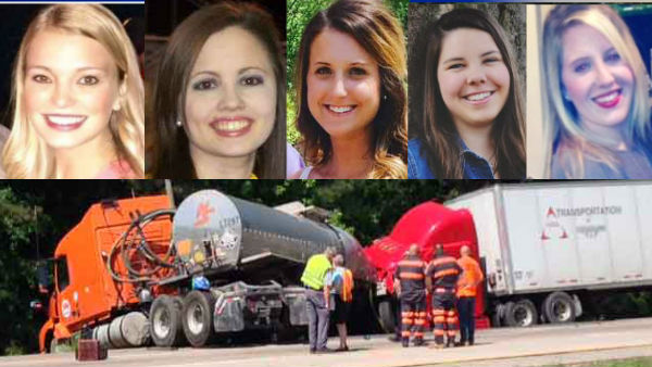 Truck driver was 'following too closely' in crash that killed 5 nursing students, initial report says (Image 1)_57549