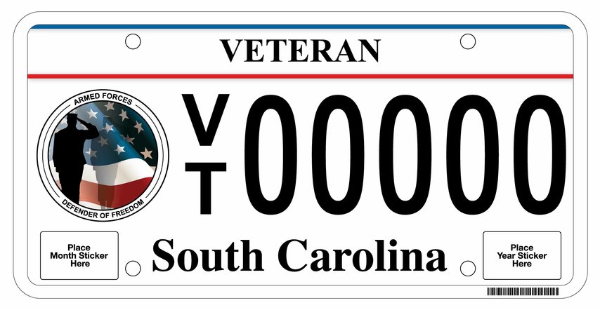 SC DMV starts issuing new license plate design (Image 1)_57514