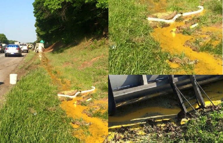 47K lbs of liquefied eggs spills on SC interstate after tanker overturns (Image 1)_57639