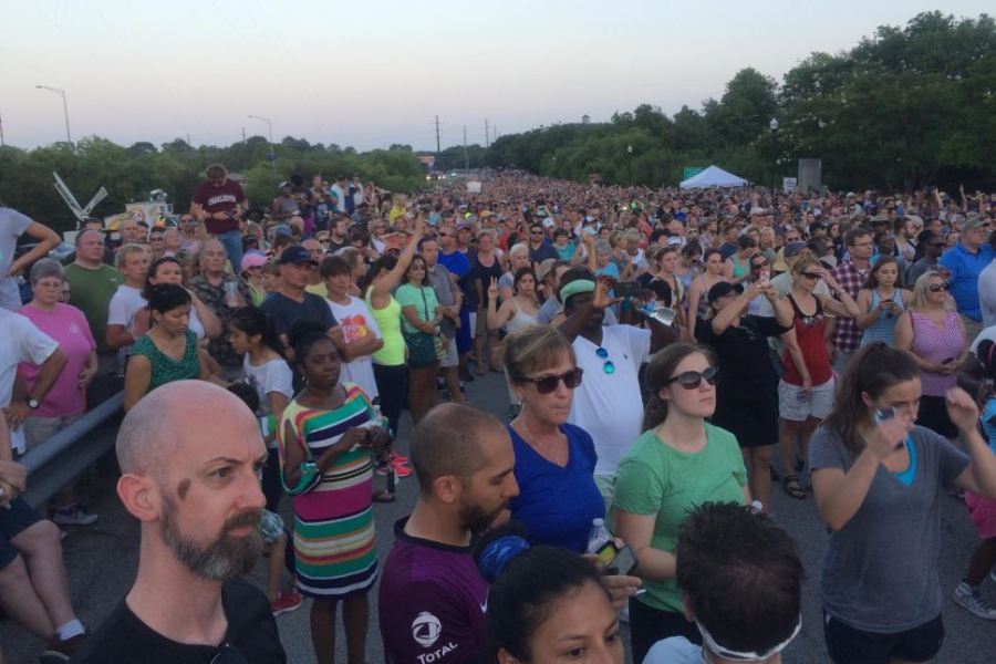 Thousands march on Ravenel Bridge to remember shooting victims (Image 1)_62783