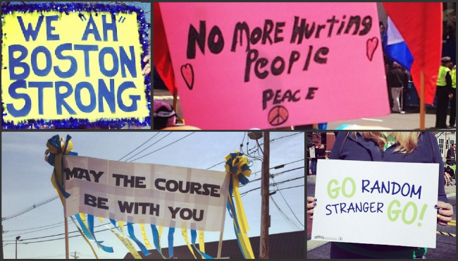 boston marathon 2016 signs_215038