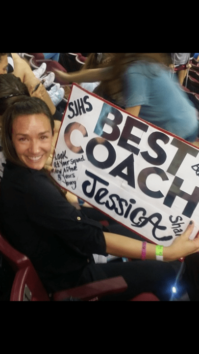 St. James High School Cheer Coach, Jessica Harrell_221538