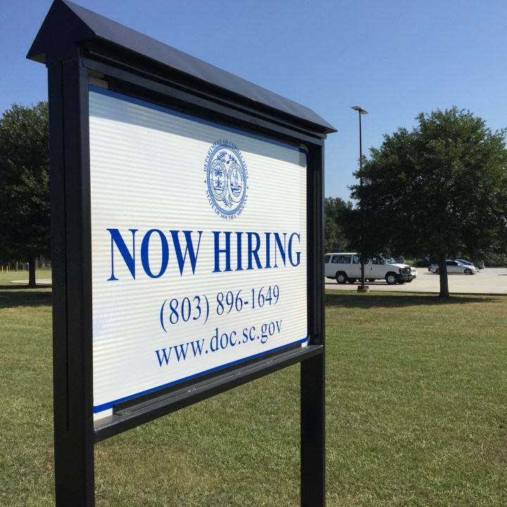 Corrections Now Hiring sign_270817