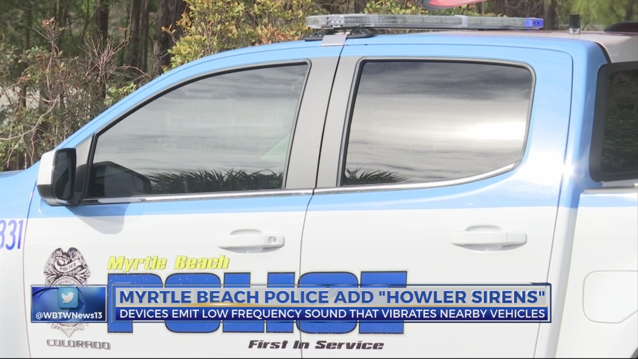 Myrtle Beach Police Howler Siren