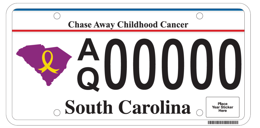 Childhood Cancer Specialty Plate_503798