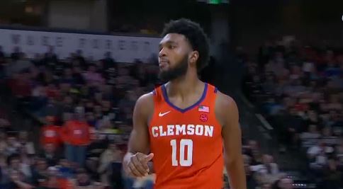 Gabe DeVoe Leads Clemson past Wake Forest