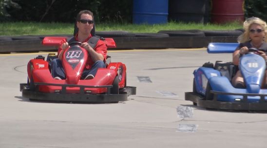 Kyle Busch Enjoys Day on the Grand Strand