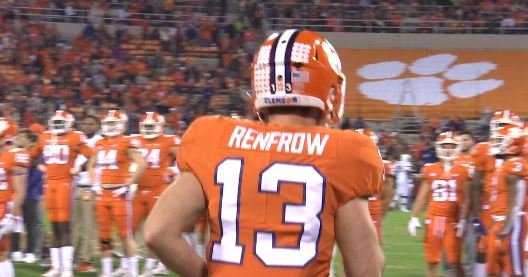 Renfrow Wins Burlsworth Trophy