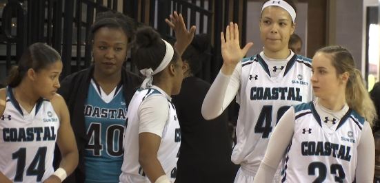 Chants Fall on Senior Day