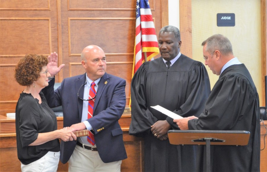 James Kinley “Kin” McKenzie Jr. was sworn is as new Murrells Inlet Magistrate_1558383813374.jpg.jpg