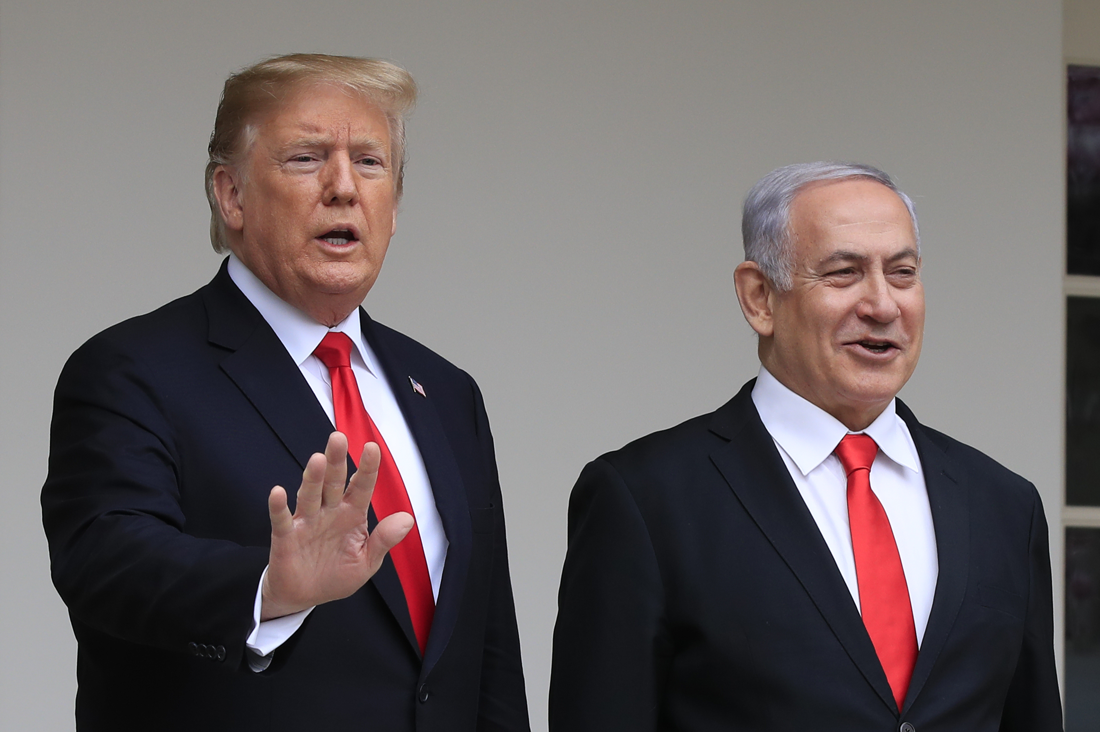 Donald Trump, Benjamin Netanyahu